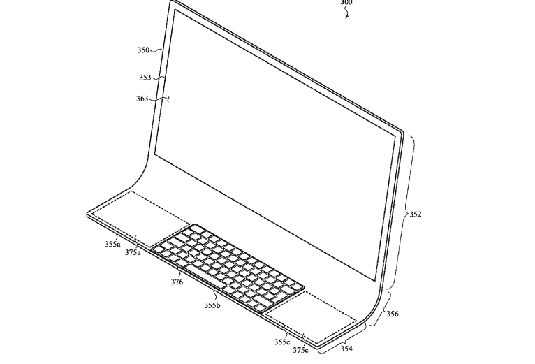Apple's new patent hints iMac redesign using single glass sheet with curved lower edges of display Apple's new patent hints iMac redesign using single glass sheet with curved lower edges of display
