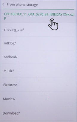 OTA package