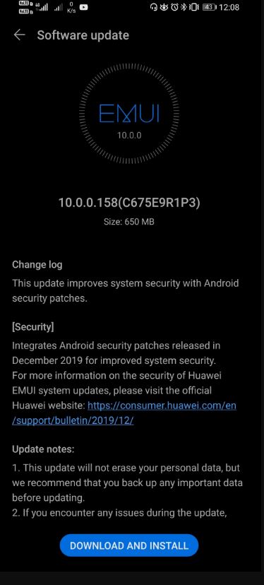 emui 10 honor 20i