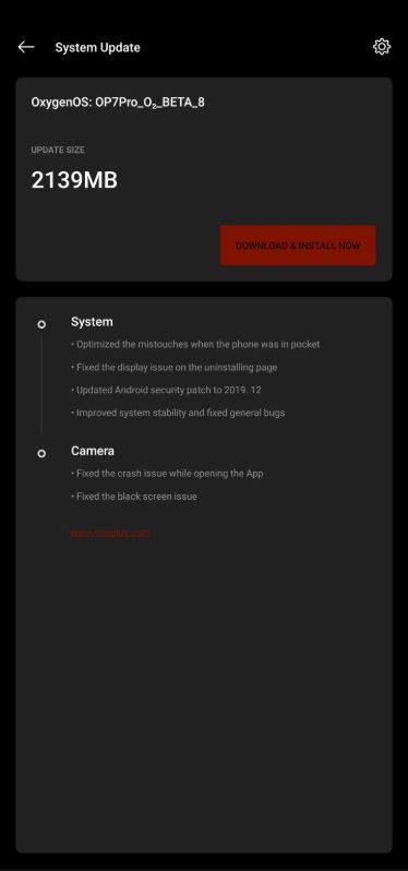 op 7 pro open beta 8