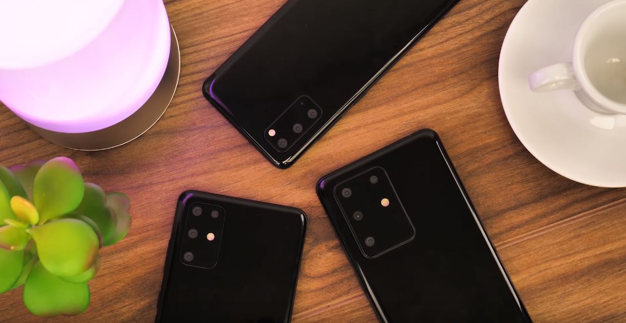 Samsung Galaxy S20 series design leaked in hands on video
