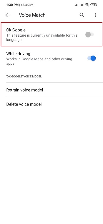redmi note 8 google assistsant