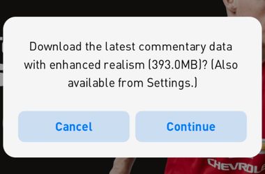 PES 2020 commentary data