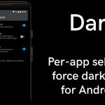 DarQ (V1.2) update brings per-app basis forced dark mode on Android 10 without root
