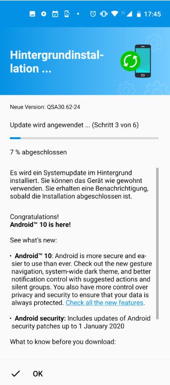 germany android 10 one vision