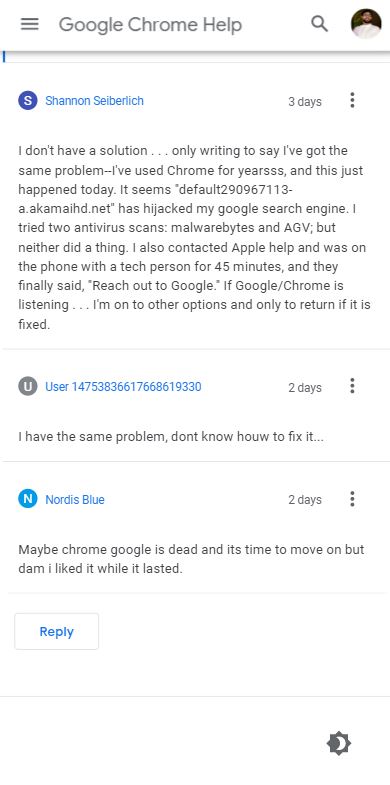 mac os chrome issue