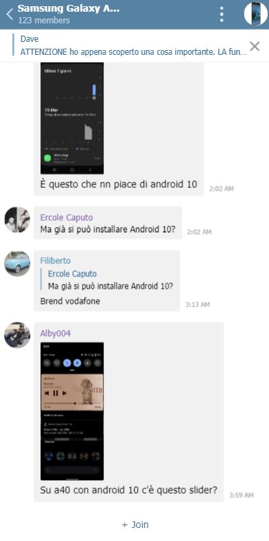 android 10 galaxy a40