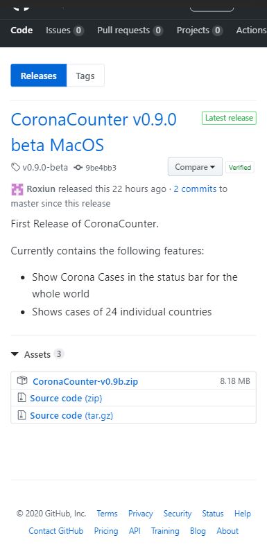 coronacount app