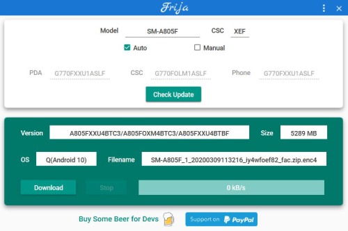 galaxy a80 frija