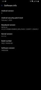 lg v40 feb update sprint
