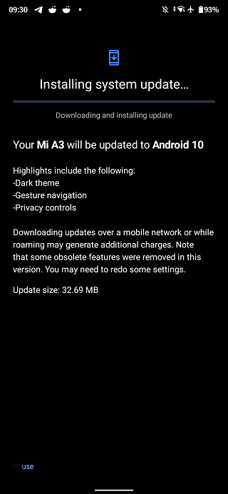 Mi-A3-April-update-re-released