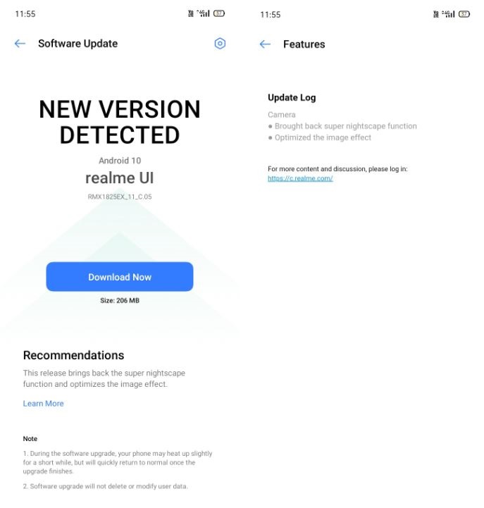 realme 3 android 10 beta
