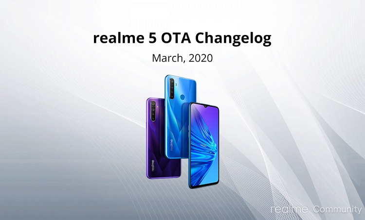 Realme 5, 5s & Realme 1 March security update hits devices, latter gets bugfix for VoWiFi registeration issue in 2G/3G network Realme 5, 5s & Realme 1 March security update hits devices, latter gets bugfix for VoWiFi registeration issue in 2G/3G network