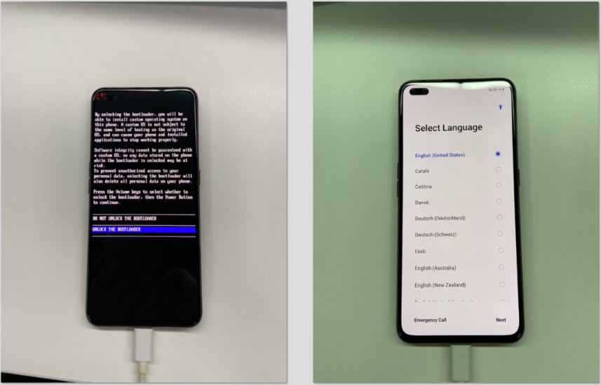 unlock bootloader