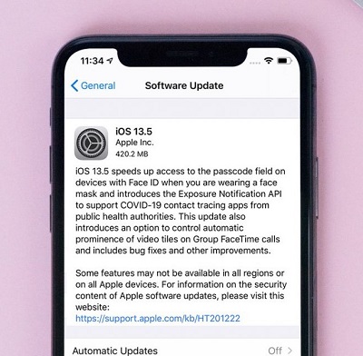 Apple iOS-13.5