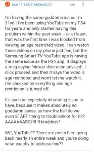 PS4 YouTube 