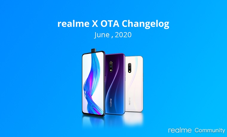 Realme X June security update with support for PaySa, Heyfun, lockscreen charging animation & more rolling out Realme X June security update with support for PaySa, Heyfun, lockscreen charging animation & more rolling out