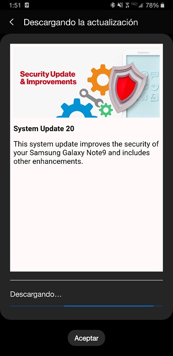 verizon note 9 one ui 2.1 OTA