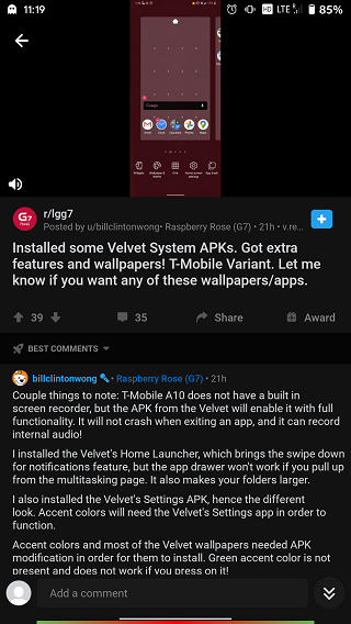 LG-G7-ThinQ-Velvet-UI-Apps