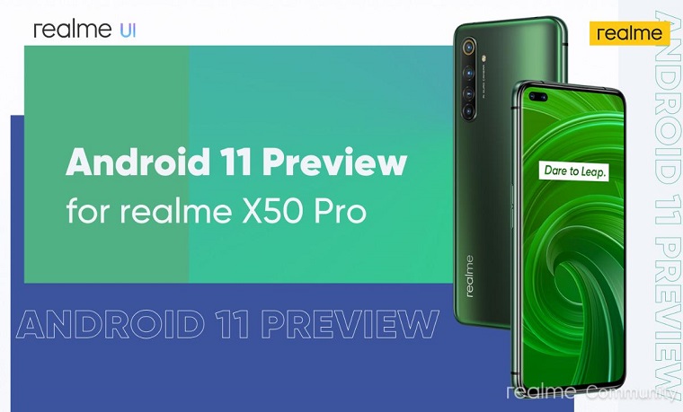 [Updated] Realme X50 Pro Android 11 (Realme UI 2.0) update preview goes live for limited users; CEO teases OS ahead of rollout