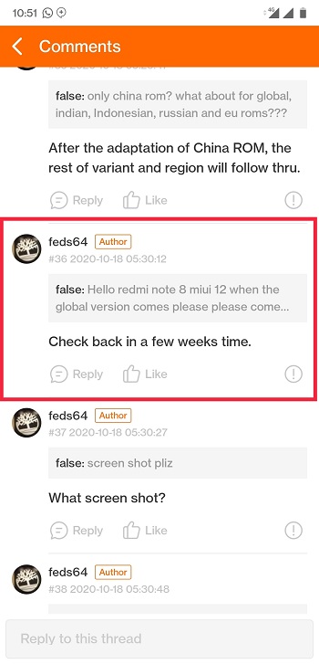 redmi note 8 miui 12 in a few weeks time