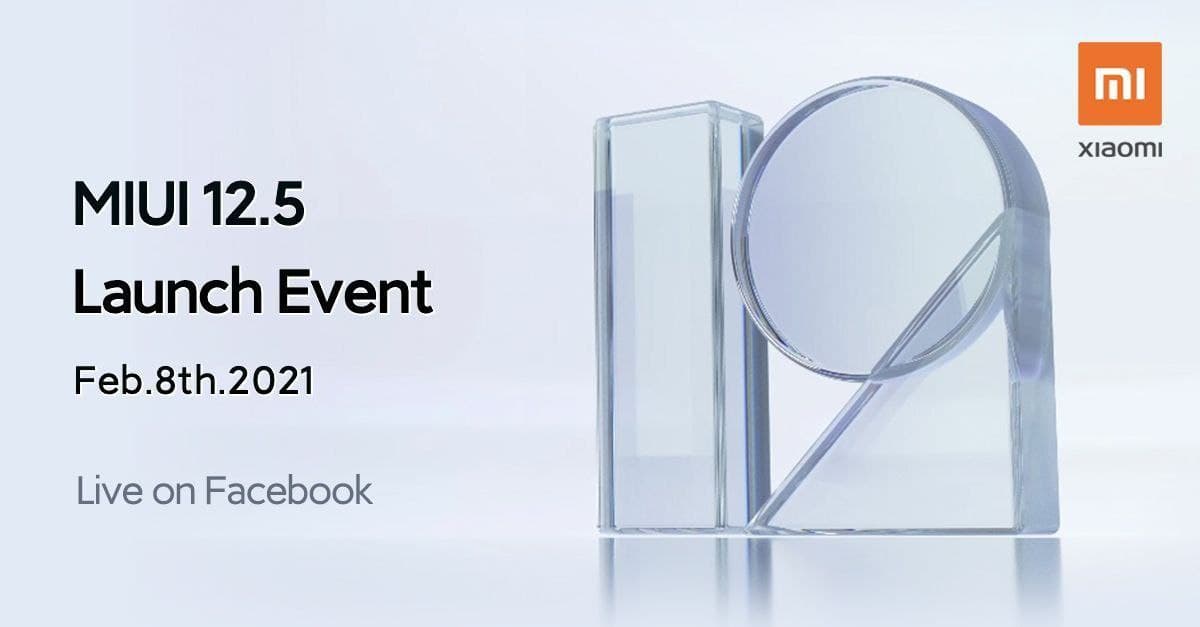 Xiaomi MIUI 12.5 update global launch allegedly scheduled for February 8 Xiaomi MIUI 12.5 update global launch allegedly scheduled for February 8