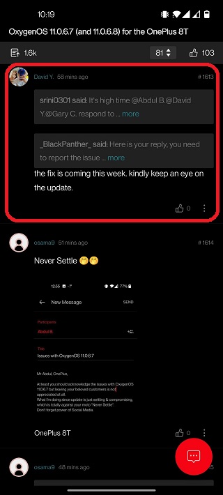 fix coming this week