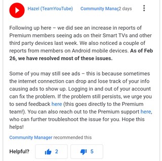youtube-premium-ads-issue-acknowledged