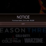 [Updated] Call of Duty (COD) Warzone 'Error code: RUGBY' makes it difficult to purchase Battle Pass (or COD points) for season 3