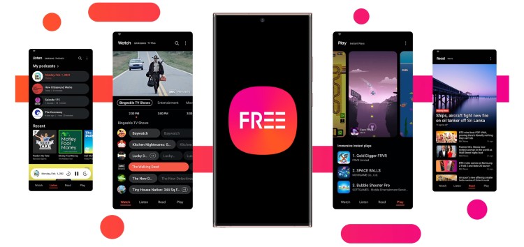 Samsung Free gets new Watch Tab that lets users watch content from Samsung TV Plus Samsung Free gets new Watch Tab that lets users watch content from Samsung TV Plus