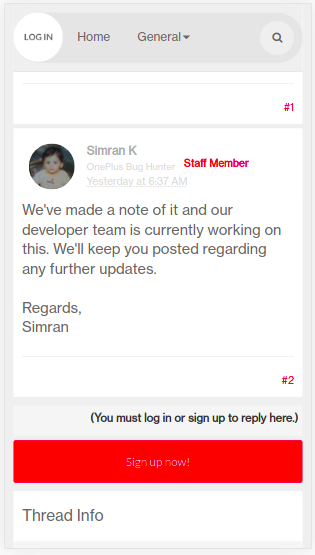 oneplus 6t dropped frames issue acknowledged