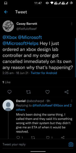 Xbox controller