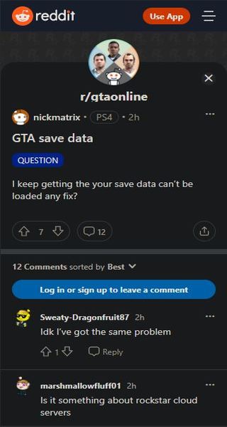 GTA-Online-PS4-PS5-down-unable-to-load-data