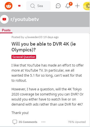 dvr 4k youtube apple tv 4k
