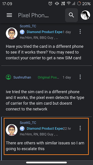 Pixel-4a-5G-SIM-not-detected-properly-issue-escalated